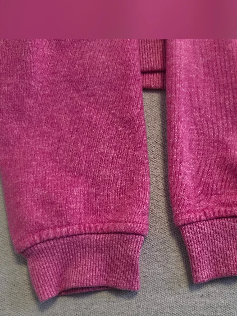 Wet Seal Sweatshirt Front Pockets Pink Women's Size L